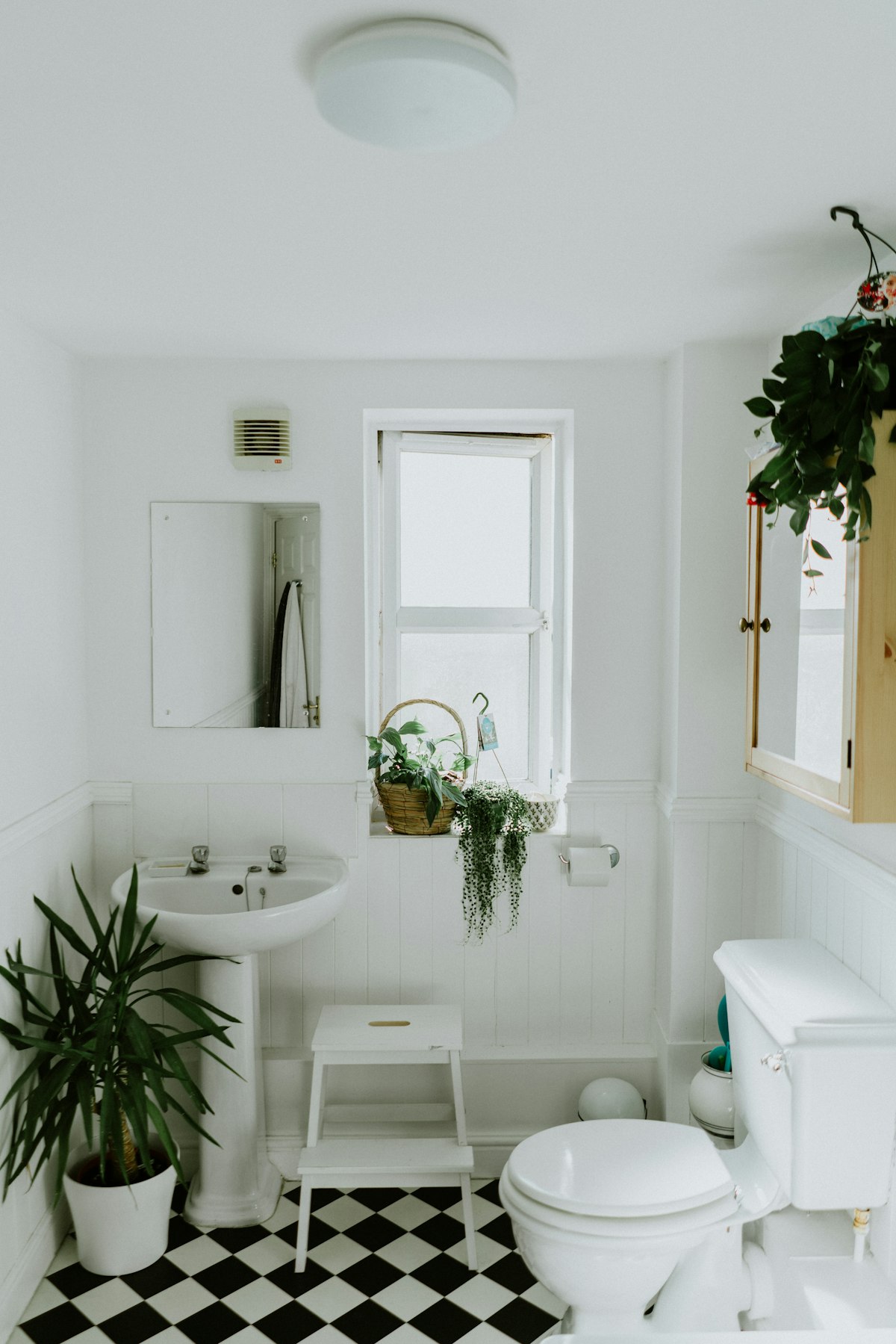 Luxury bathroom with walk-in shower and freestanding bath